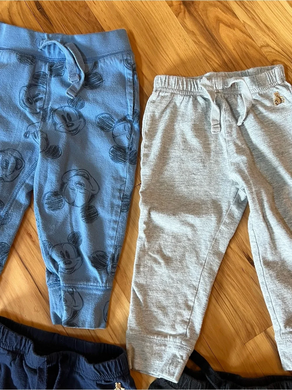 Gap Long-Sleeve Kids Tees and Pant bundle - White/Grey/Multicolor/ blue
